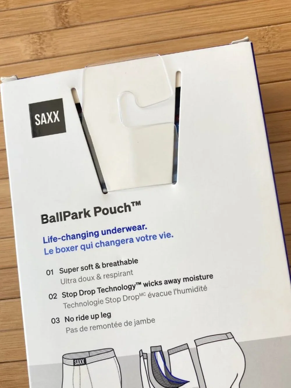 Saxx new box